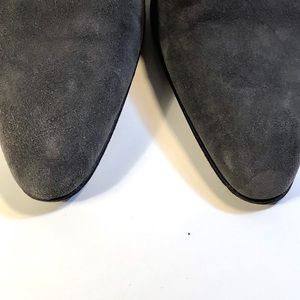 Yves Saint Laurent | Shoes | Yvette Saint Laurent Gray Suede Kitten ...